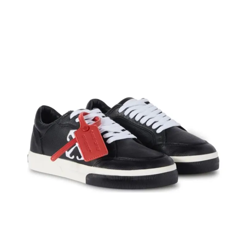 OFF WHITE New Low Vulcanized Black White-2
