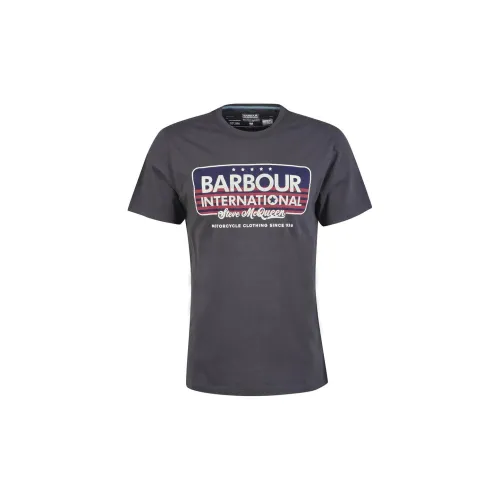 BARBOUR T-Shirts Men Gray