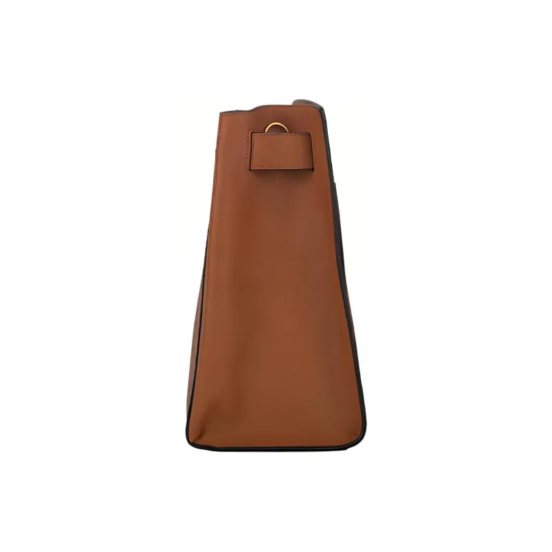 MCM Essential Visetos Origina Leather Bucket Bag, Shoulder Bag, Crossbody Bag Small Size Women's Cognac-2