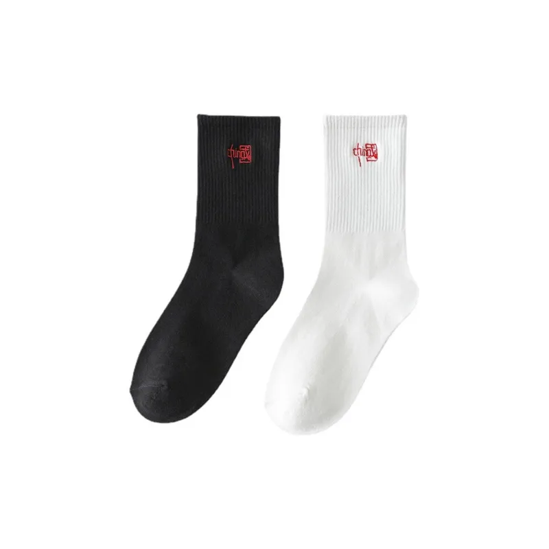 Flowers In Water Mid Calf Socks Men's 5 Pack-0