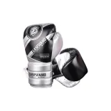 Boxing Gloves Black Silver+3D Keychain 1