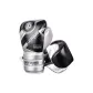 Boxing Gloves Black Silver+3D Keychain 1