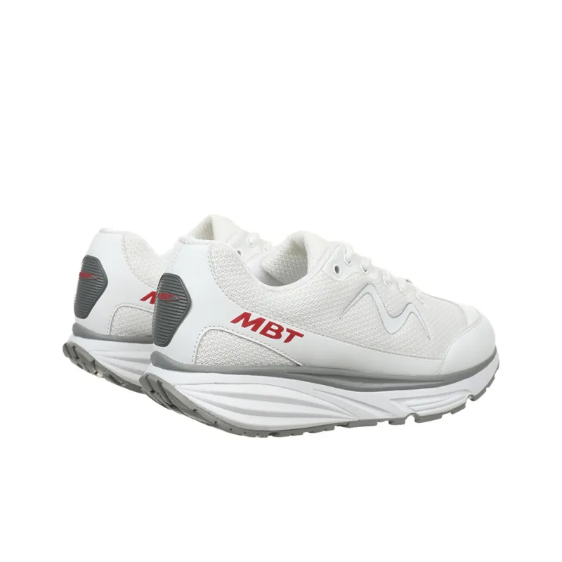 MBT Running Shoes Men Low Top White-3