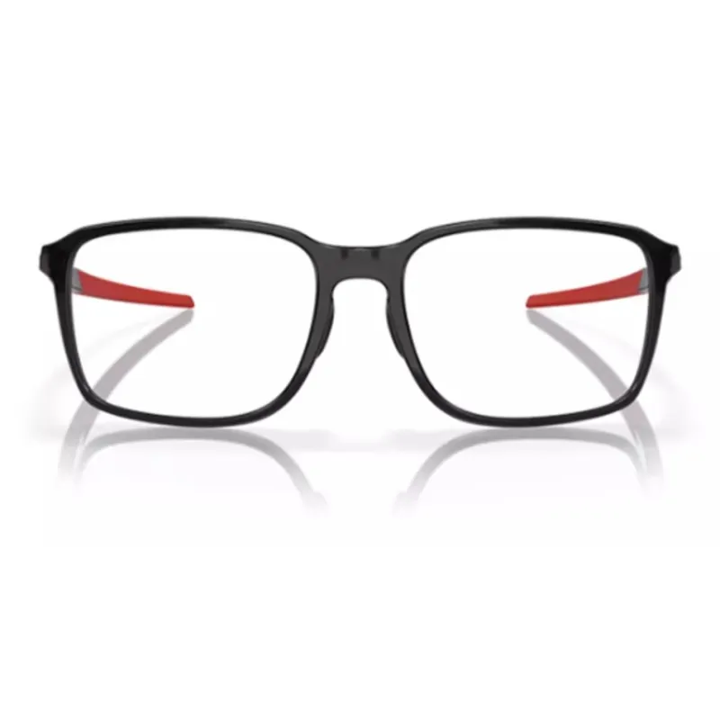 Oakley Injection Molding Irregular Shape Eyeglass Frames Unisex Black-4
