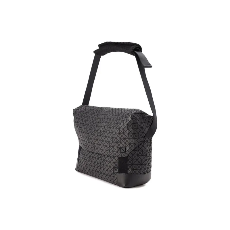 ISSEY MIYAKE Polyester Crossbody Bag, Shoulder Bag Unisex Matte Black-1