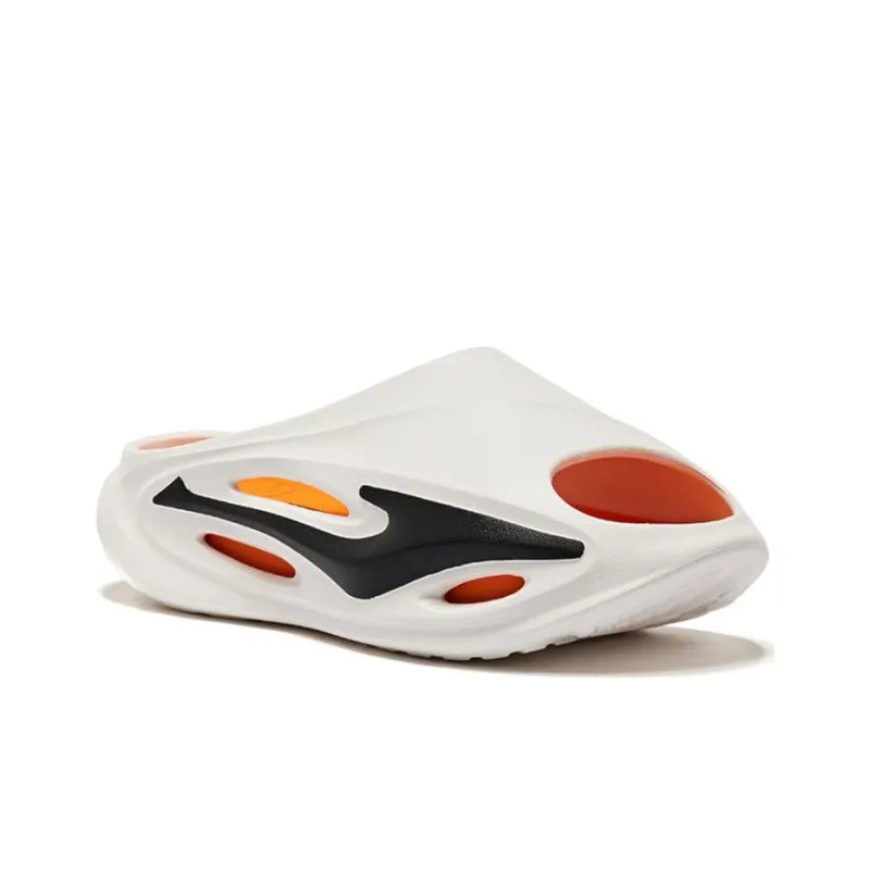 Erke Infinite Lite Slide Slippers Men's Black Orange-3