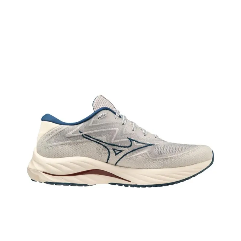 Mizuno Wave Rider 27 Low 'Milk White Blue'-1