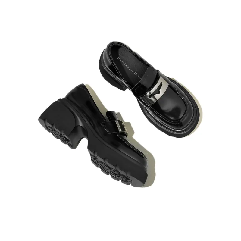 D FUSE SCANDINAVIA Loafers 7.5cm Women's Black-2