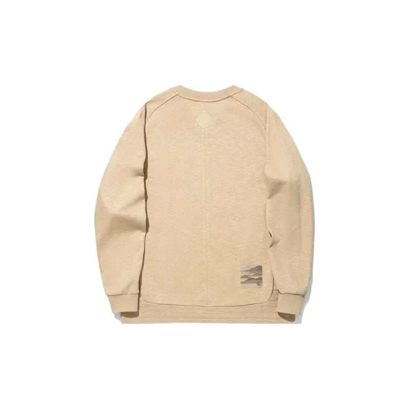LiNing x CHENGLONG,LIANMINGKUAN Sweatshirt Men's Aromatic Apricot-1