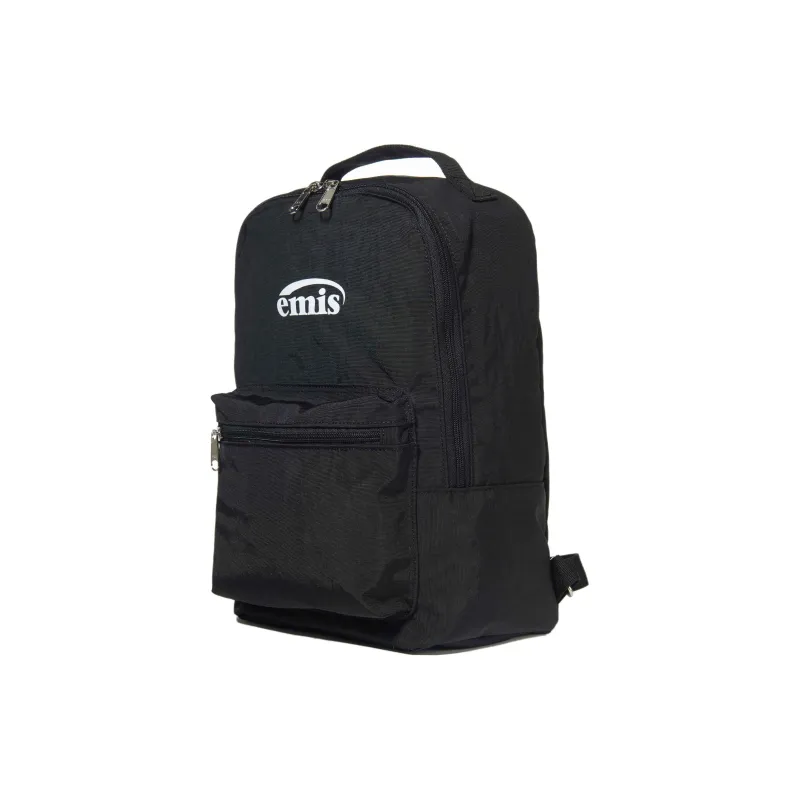 Emis Polyester Backpack Mini Unisex Black-1