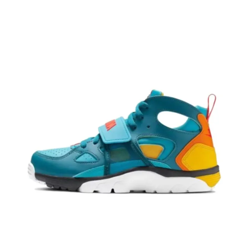Nike Air Trainer Huarache Green Abyss Blue Lagoon GS-0