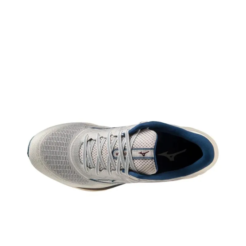 Mizuno Wave Rider 27 Low 'Milk White Blue'-2