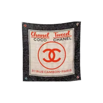 CHANEL Silk Scarves Unisex Multicolor