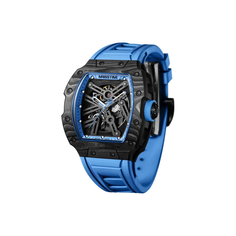 MRISSTIME Automatic Mechanical Movement Men's Watches Watch Black Dial MR9002-6