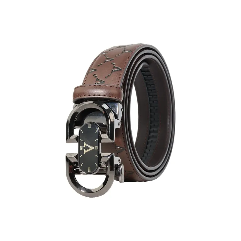 NINE NAIL Cow Leather Genuine Leather Men's Belt Men's Width 3.5cm-22