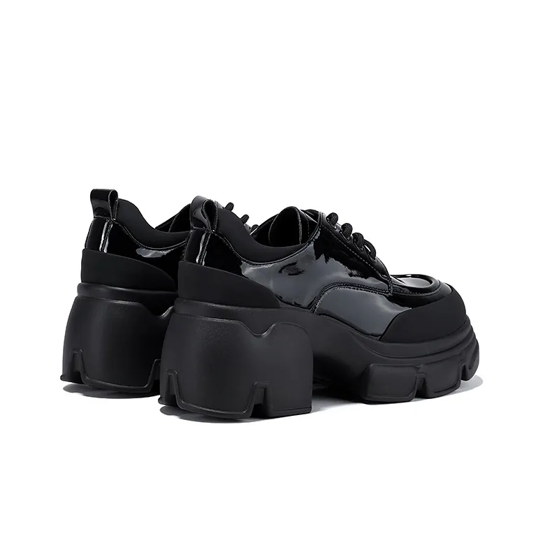 Brut Ros′e Loafers 7cm Women's Black-4