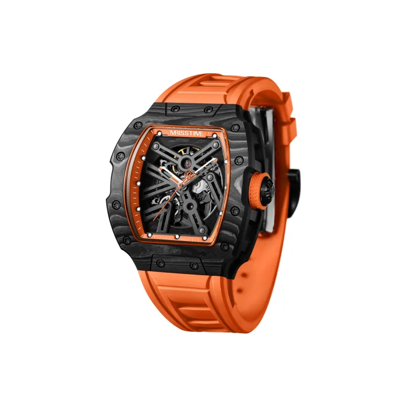 MRISSTIME Automatic Mechanical Movement Men's Watches Watch Black Dial MR9002-11
