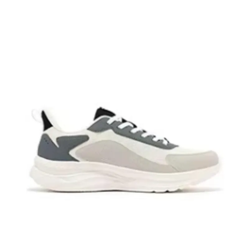 361° Cushioning Wear-Resistant Low-Top Running Shoes Men's Feather White Float Stone-1