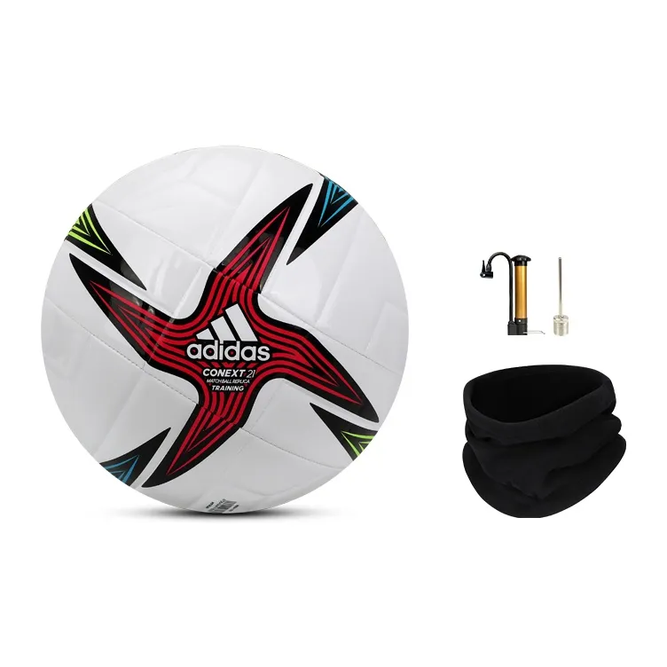 Adidas Size 4 Soccer PU Machine Stitched Soccer Ball Unisex White-6