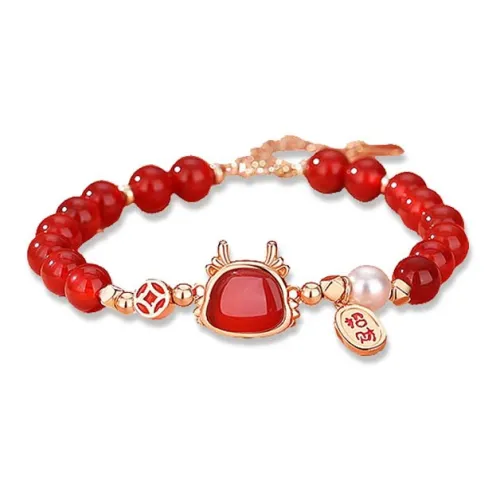 Jingleo Agate Jade Bracelets Women's