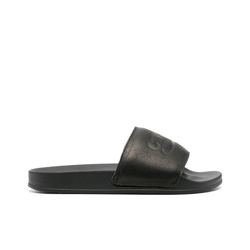 HERON PRESTON Logo Debossed Slides-1