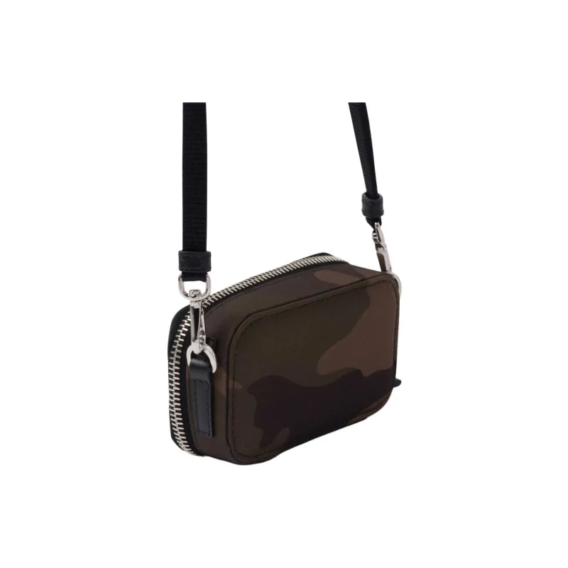 PRADA Leather Shoulder Bag Crossbody Bag Small Size Women's Dark Brown-1