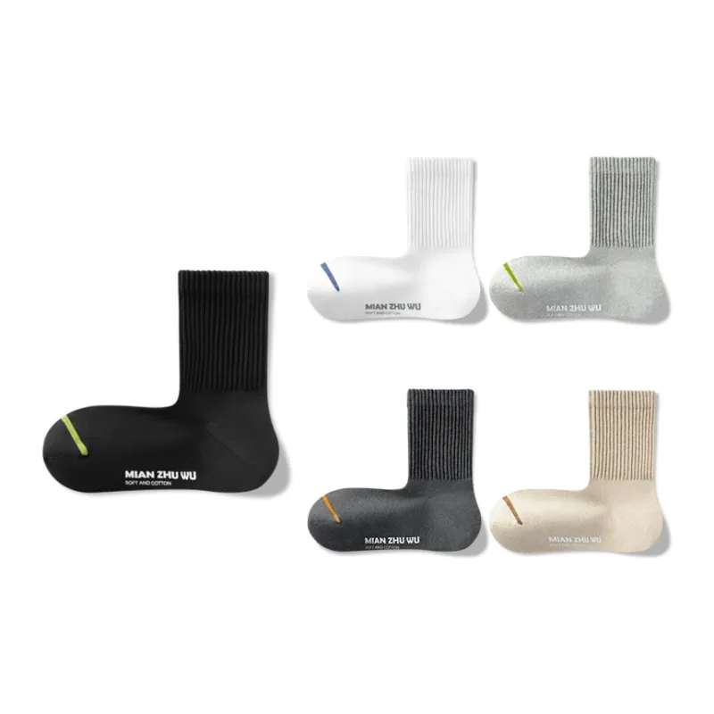 B&C.Room Mid Calf Socks Men's 5 Pack-16