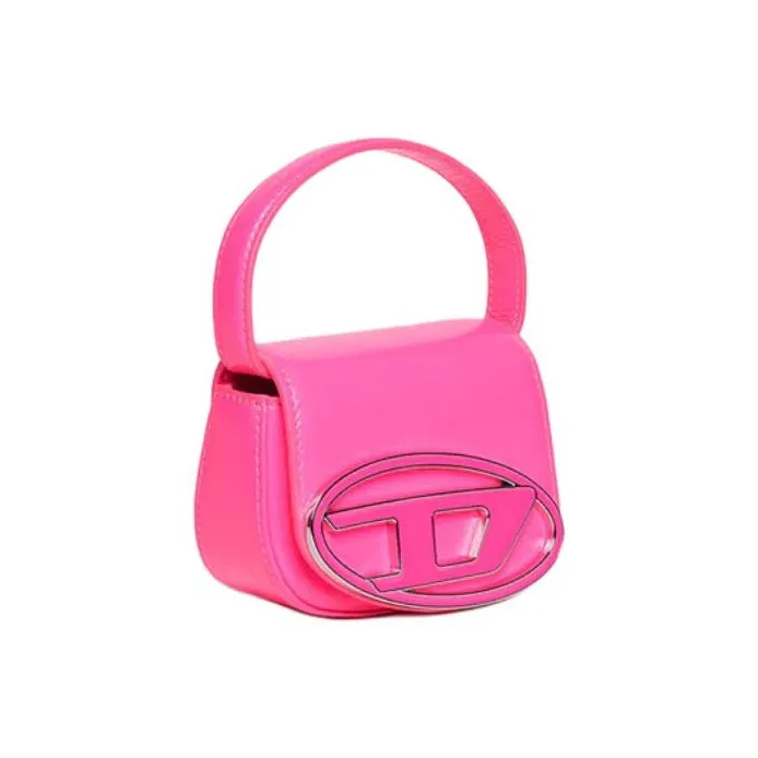 DIESEL 1DR Xs Logo Plaque Tote Bag-1