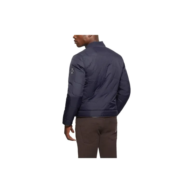 GUESS Alameda Ripstop Quilted Jacket Jackets Coats Men's Blue-1