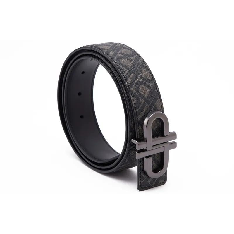 PEDRO Icon Collection Cow Leather Leather Belts Men's Black-3