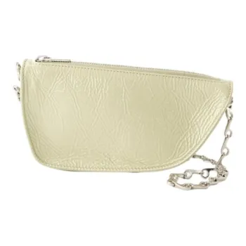 Burberry Lambskin Crossbody Bag Shoulder Bag Women's Yellow Green