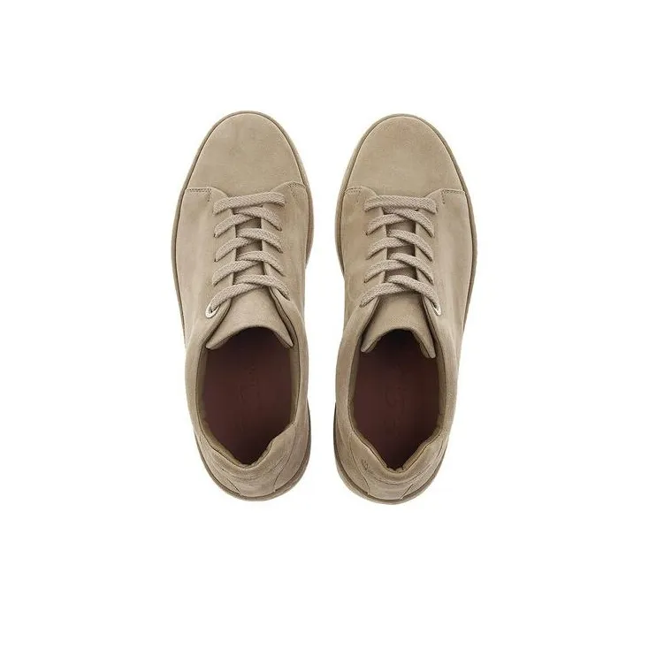 Loro Piana Low Top Skateboard Shoes Women's Umber-3