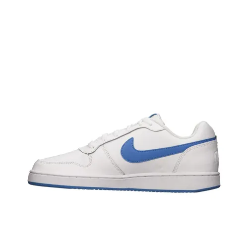 Nike EBERNON Skateboard Shoes Men Low-Top White/Blue