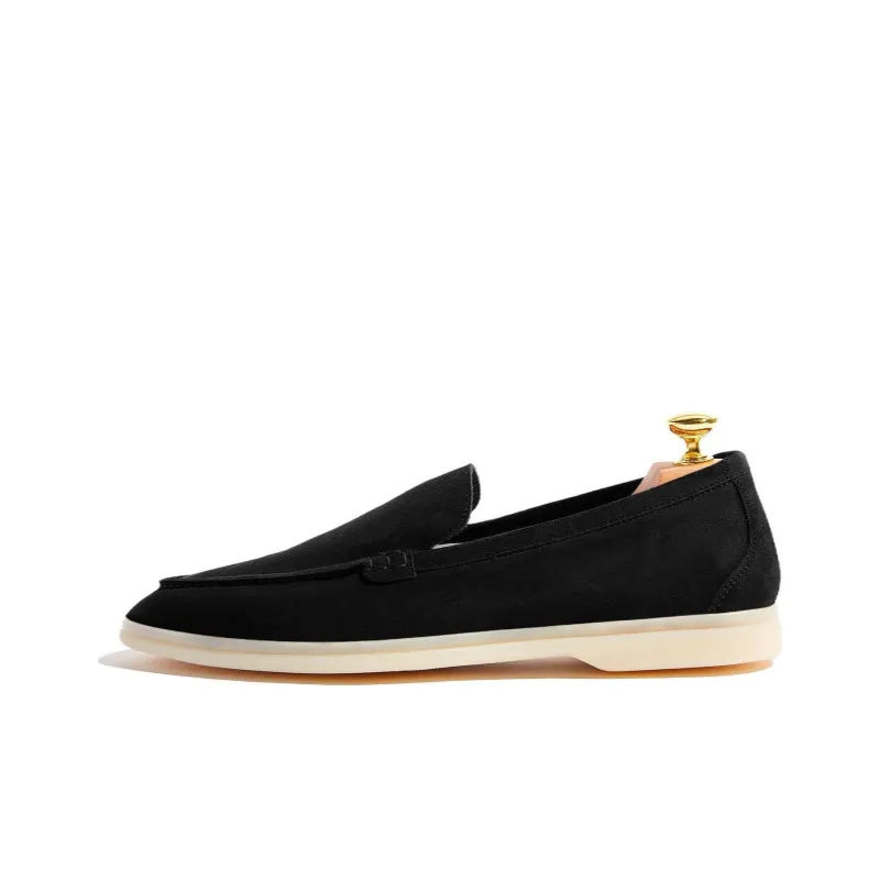 SCAROSSO Ludovico Round Toe Slip On Loafers-0