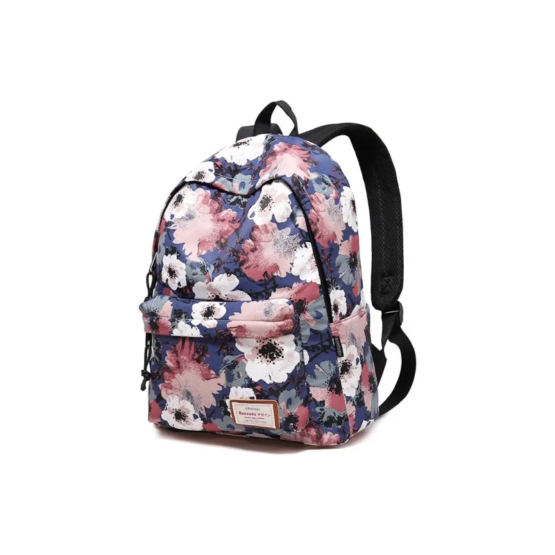Bansusu Polyester Backpack Tubas Women's Purple-1