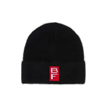 By Far Logo Patch Knit Beanie