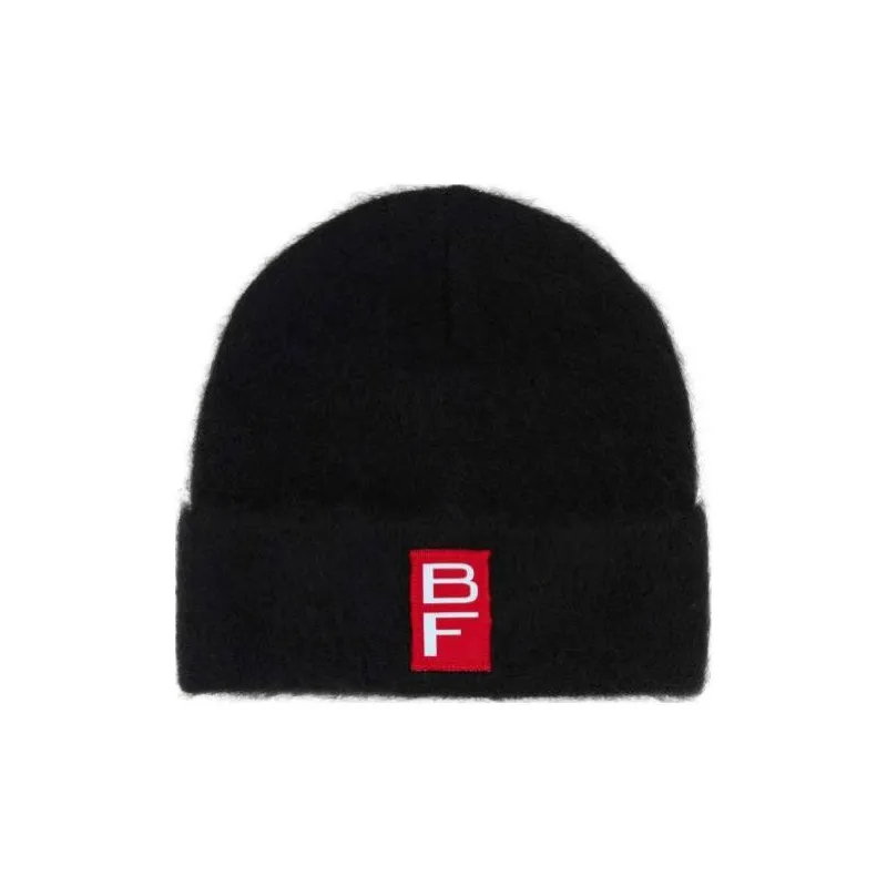 By Far Logo Patch Knit Beanie-0