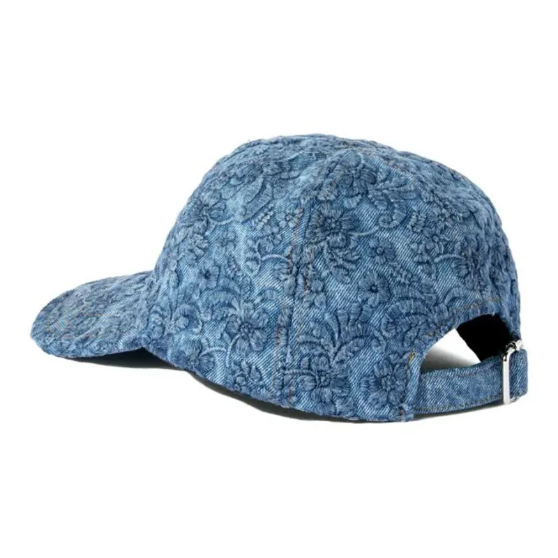 OFF-WHITE Cotton Baseball Caps Men's Blue-1