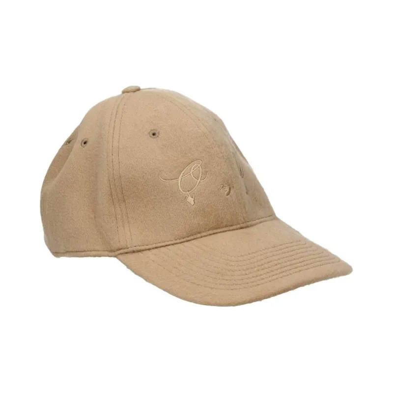 OFF-WHITE Cashmere Baseball Caps Men's Brown-0