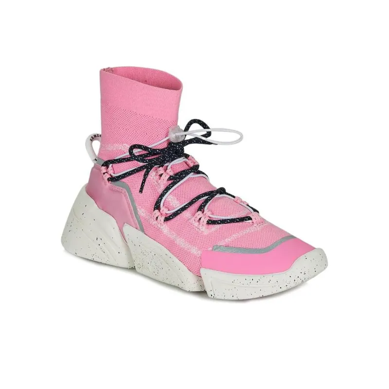 KENZO High Top Casual Shoes Women's Pink-2