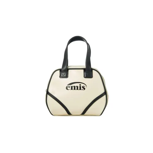 Emis PVC Tote Bag Shopping Bag Handbag Mini Unisex Ivory