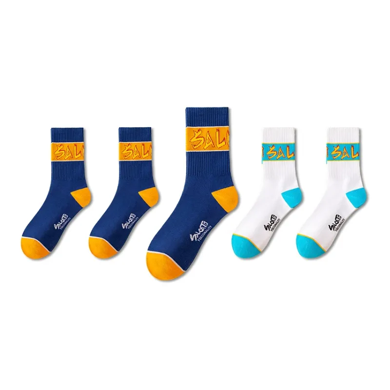 LUOLIAN Mid Calf Socks Unisex 5 Pack-24