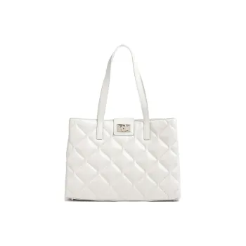 Furla 1927 Collection Leather Tote Bag Shopping Bag Shoulder Bag Handbag Large Size Women's Cotton Candy