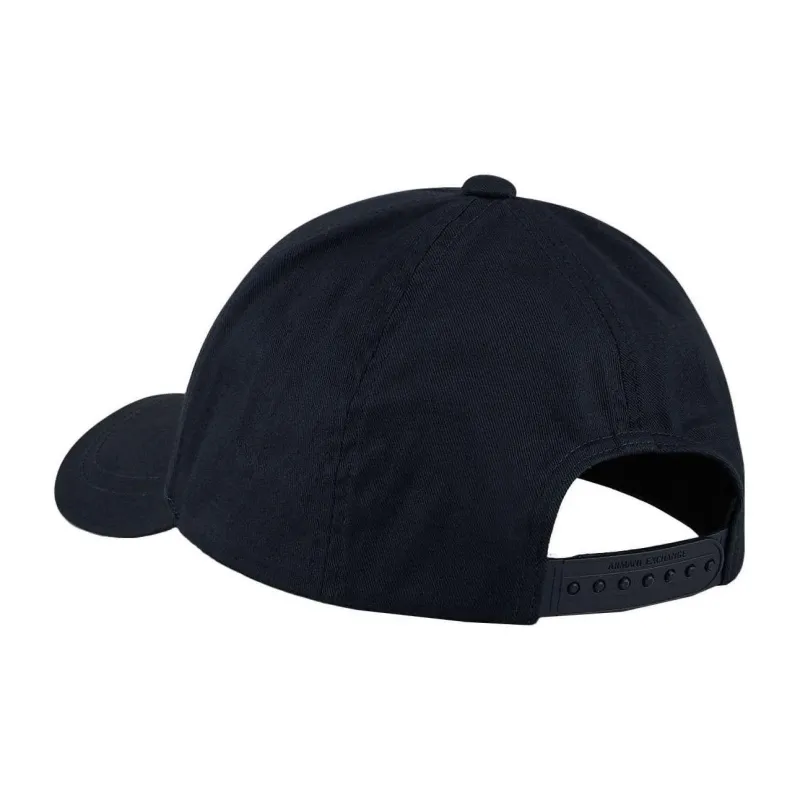ARMANI EXCHANGE Cotton Baseball Caps Men's Dark Blue-1