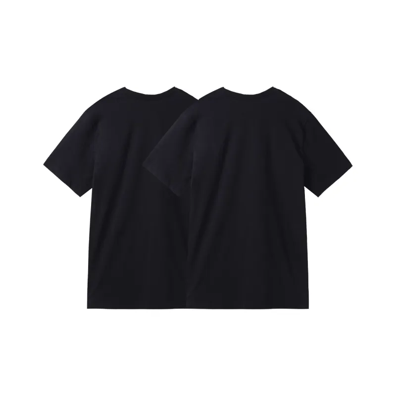 Jordan T-Shirt Men's 2 Pack Black/Gym Red/Black-1