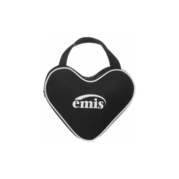 Emis Polyester Heart Shaped Handbag Regular Women's Black