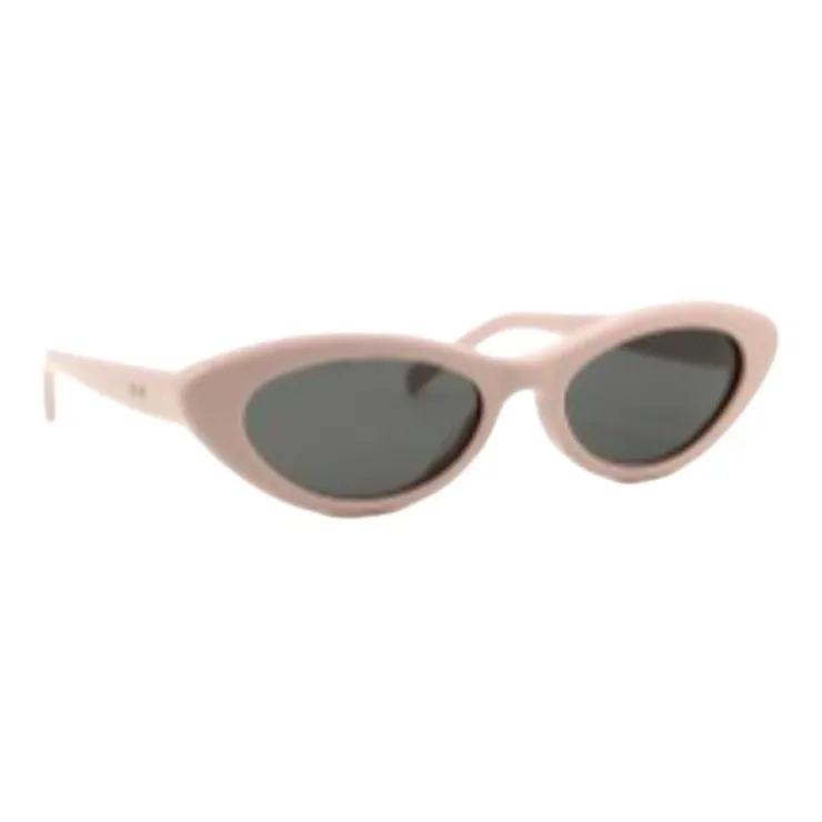 CELINE Irregular Shape Sunglasses Unisex Pink-2