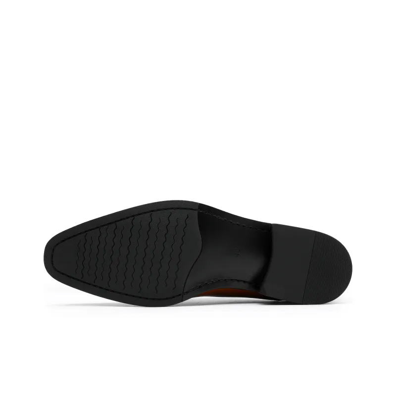Dolcara Dress Shoes Men's Brown-3