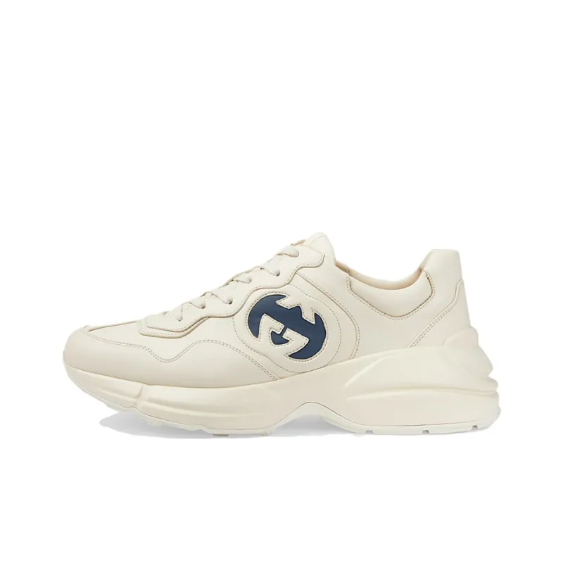 GUCCI Rhyton 'Interlocking G Ivory Blue'-0