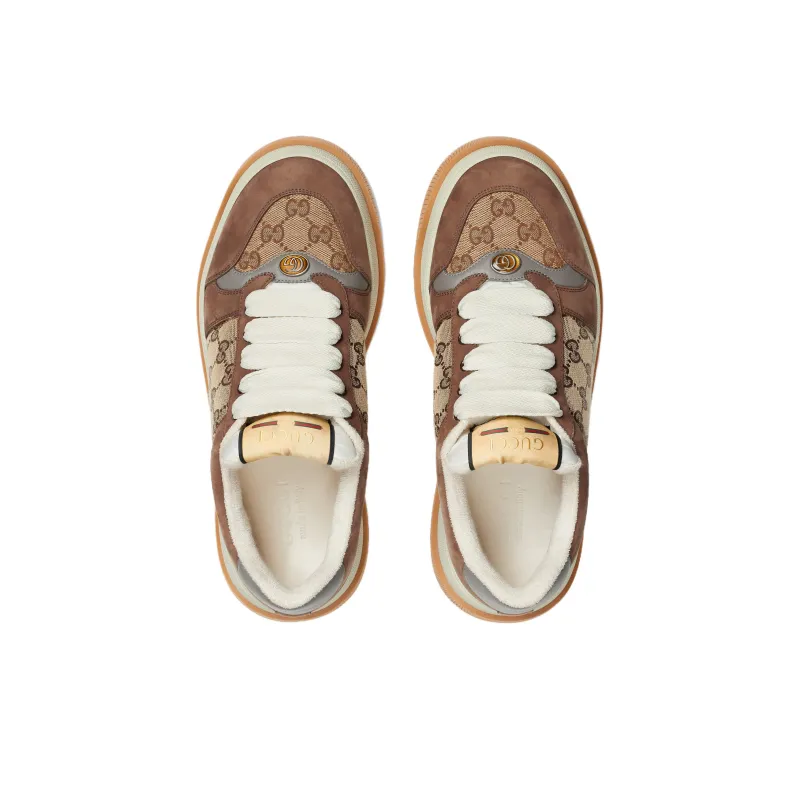 GUCCI Screener Sneaker 'GG Monogram Beige'-3